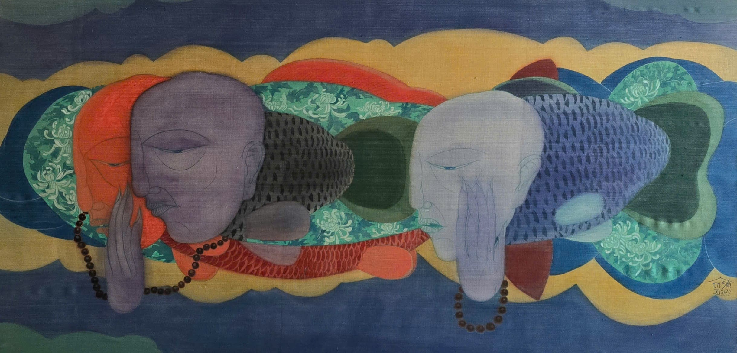 Những con cá bơi